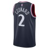 Maillot Basket Homme Los Angeles Clippers Kawhi Leonard 2024-25 Nike Icon Edition Navy Swingman